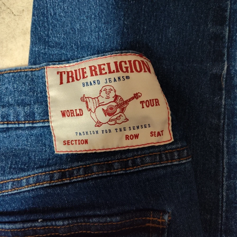 True Religion Men's Ricky Relaxed Straight Jeans Size 42 X 31.5
